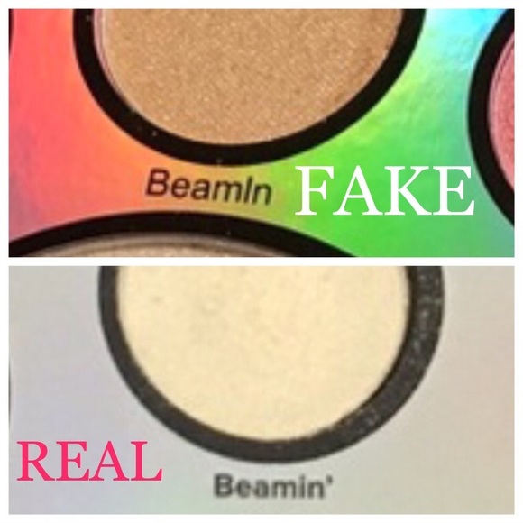 REAL VS. FAKE-Too Faced🌈Life's a Festival Palette - Picture 4 of 5
